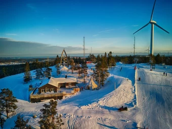 Restaurang- och konferensanläggning i unik skidmiljö