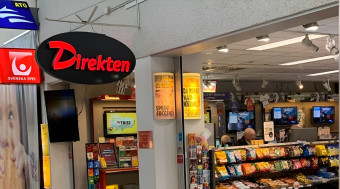 Väletablerad Direkten-butik i Stockholm med paketservice och starka intäktskällor